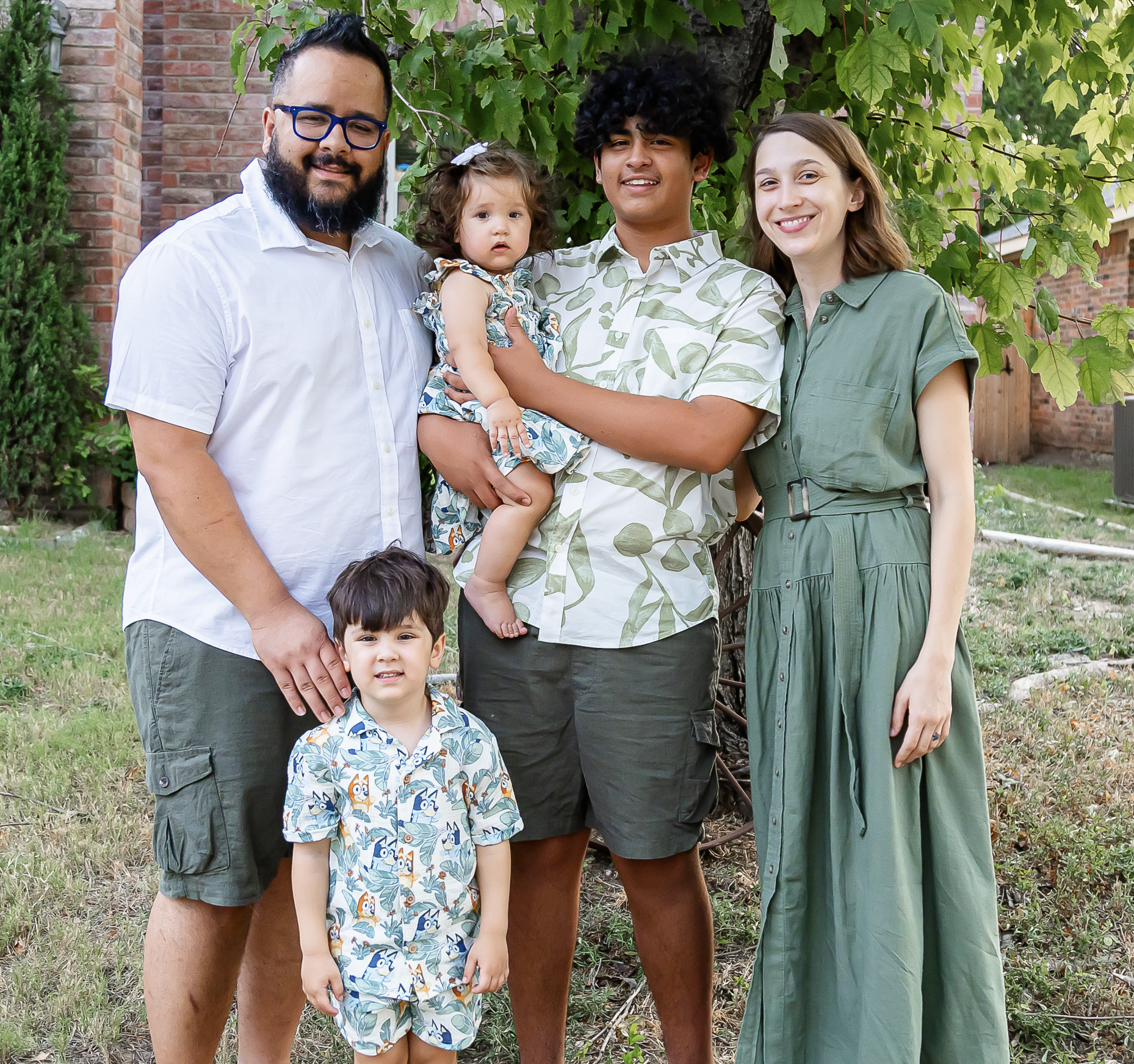 Chaplain Kris Cruz providing spiritual care